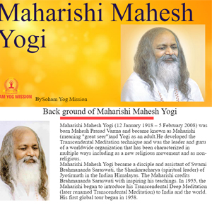 Mharishi Mahesh Yogi